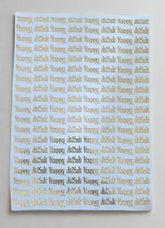 Diwali Metalic Sheet