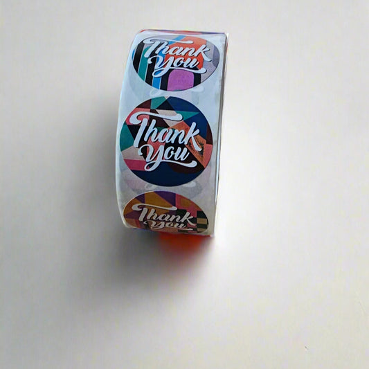 Thank you sticker
