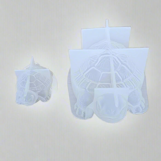 Tortoise Mold - 2 pieces 2D and 3D