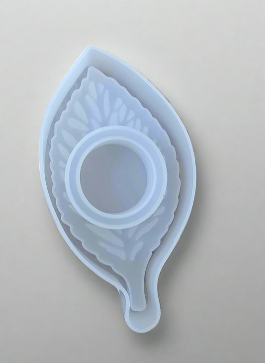 Leaf shape tea light Candle stand - Design 2