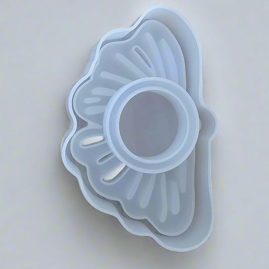 Leaf shape tea light Candle stand - Design 3