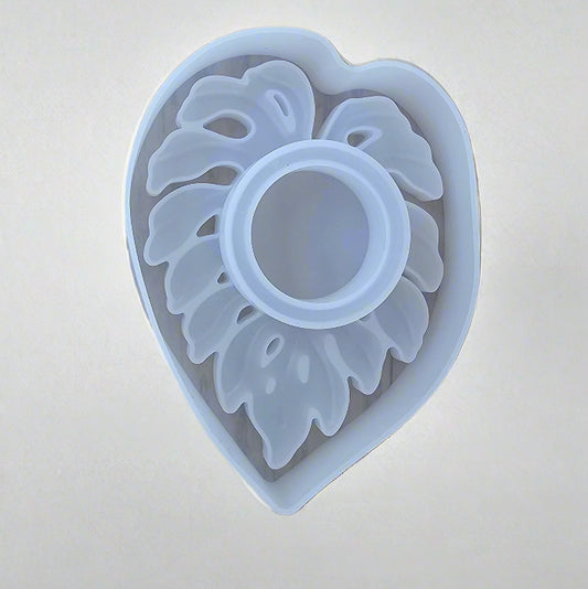 Leaf shape tea light Candle stand - Design 4