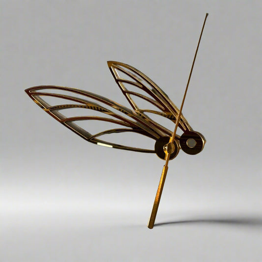 Butterfly Acrylic Clock hands (Golden)
