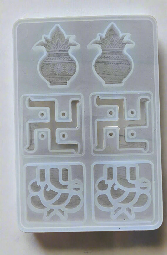 Swastik/Ganeshji/Kalash Mold