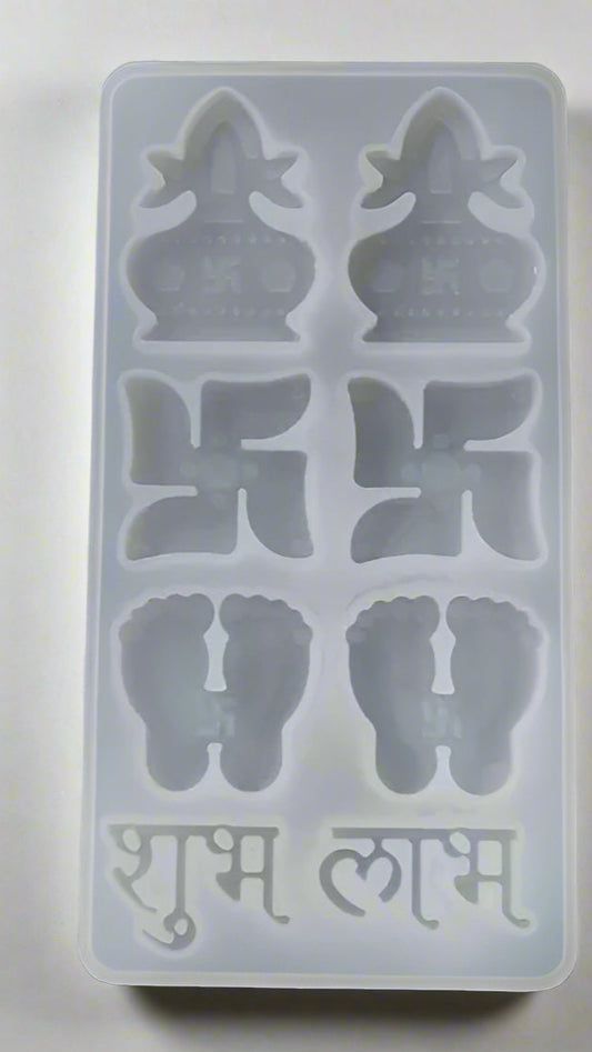 Diwali kalash/Swastik mould