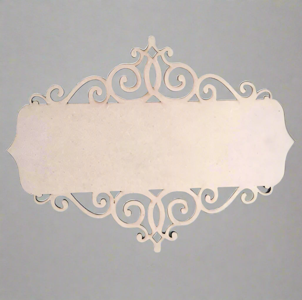 Designer MDF name plate base