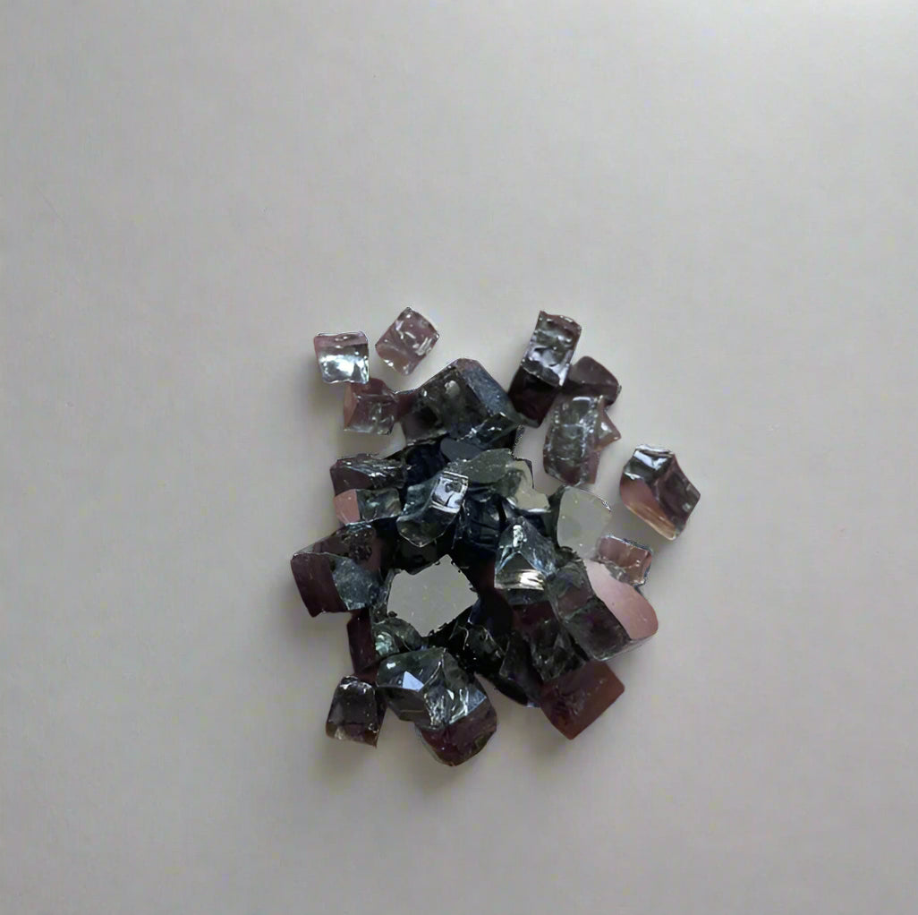 Fire Pit Glass - Black