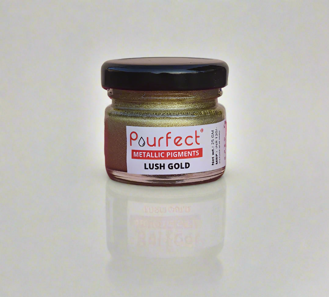 Pourfect Lush Gold (Metallic pigment paste) - 25gm