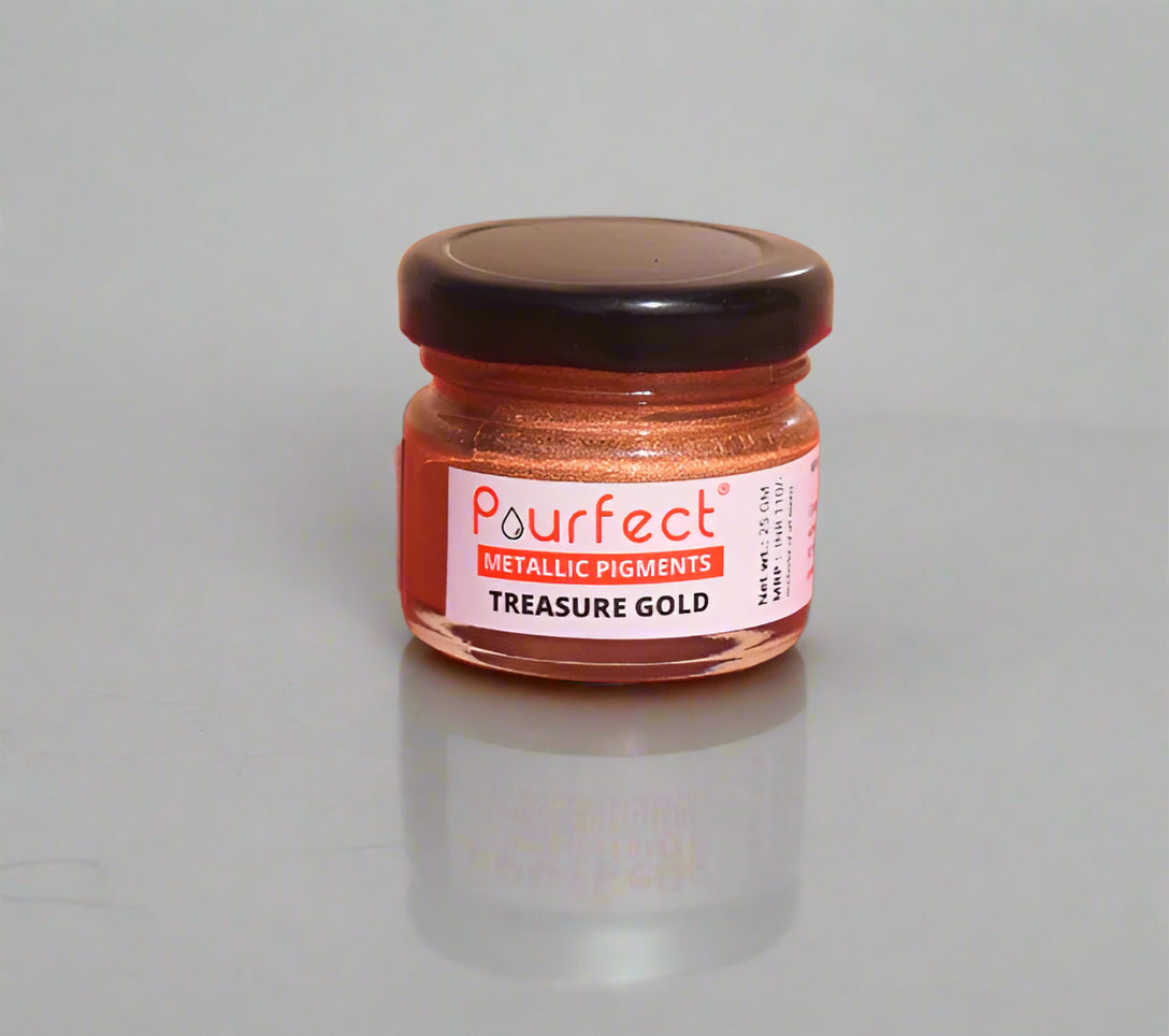Pourfect Treasure Gold (Metallic pigment paste) - 25gm