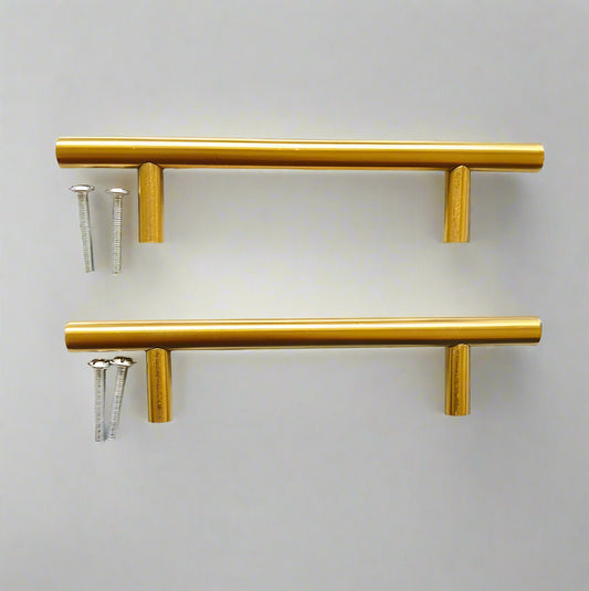 Plain Tray Handles - Gold