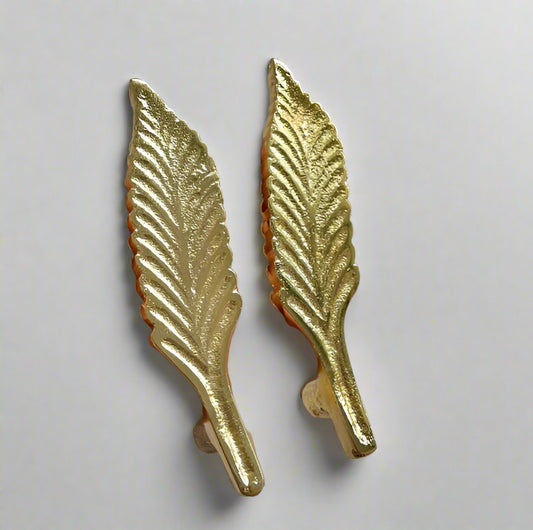 Leaf Metal tray handles