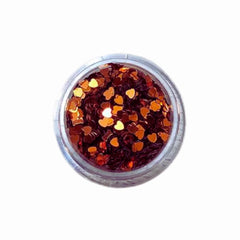 Orange Glitter