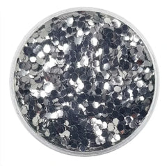 Grey Glitter Chunks