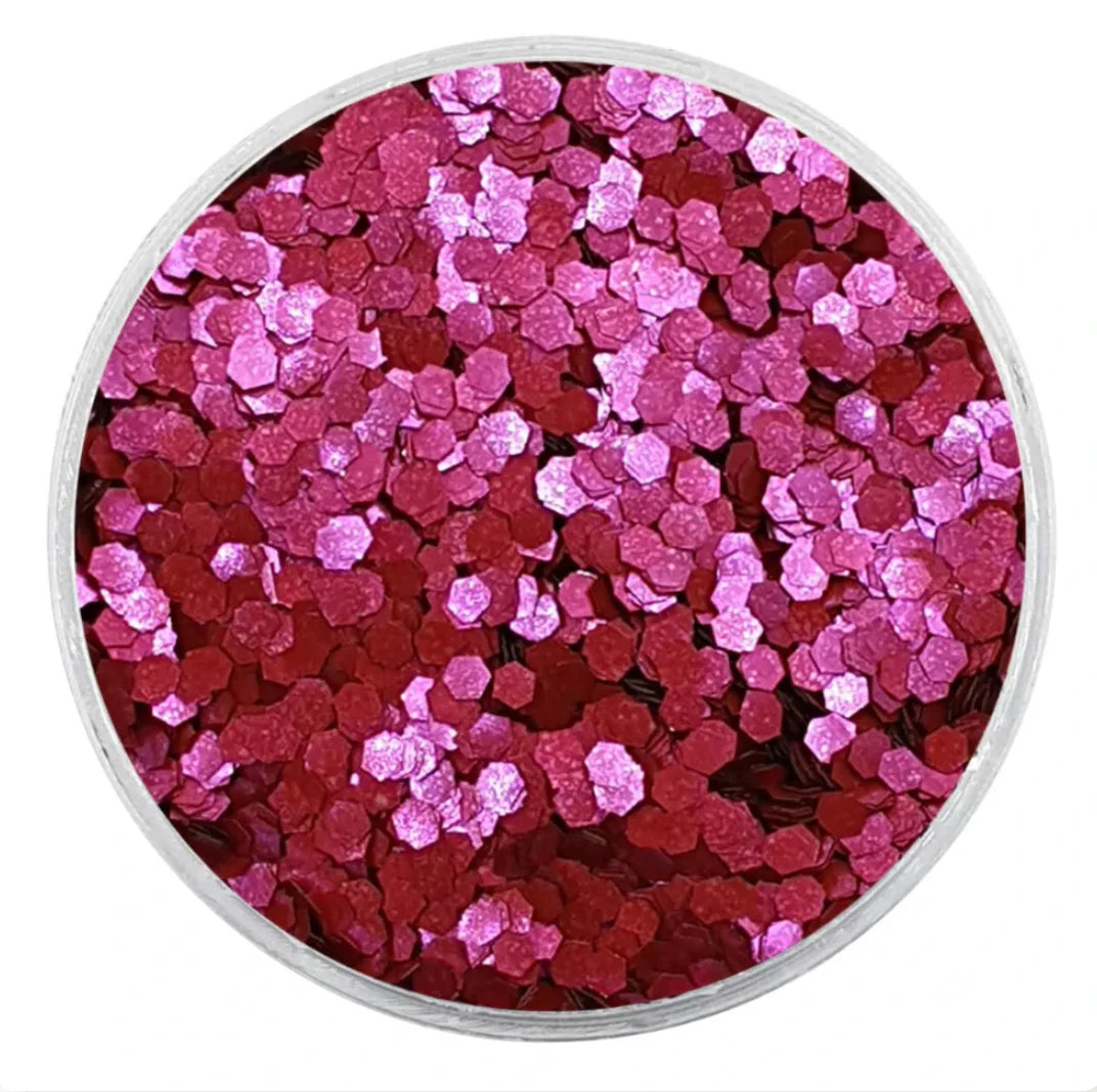 Pink Glitter Chunks