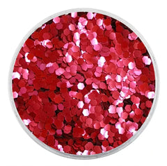 Red Glitter Cunks