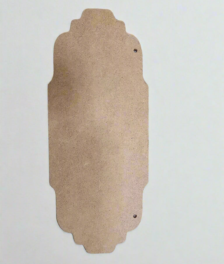 MDF Name plate