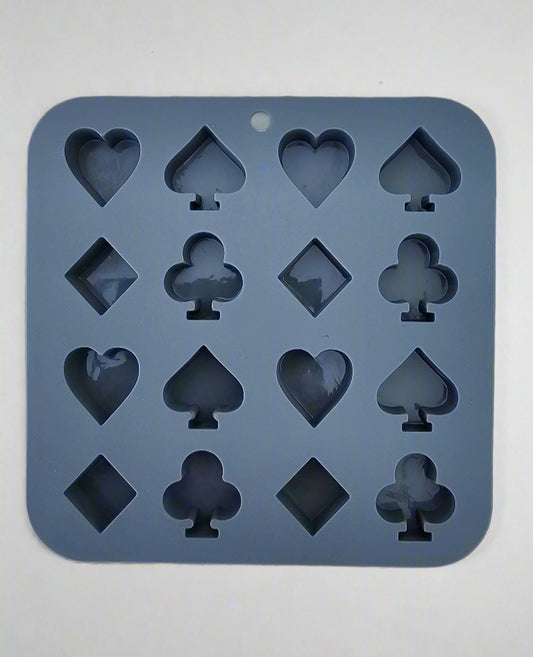 Playing Card Shape Keychain Mold