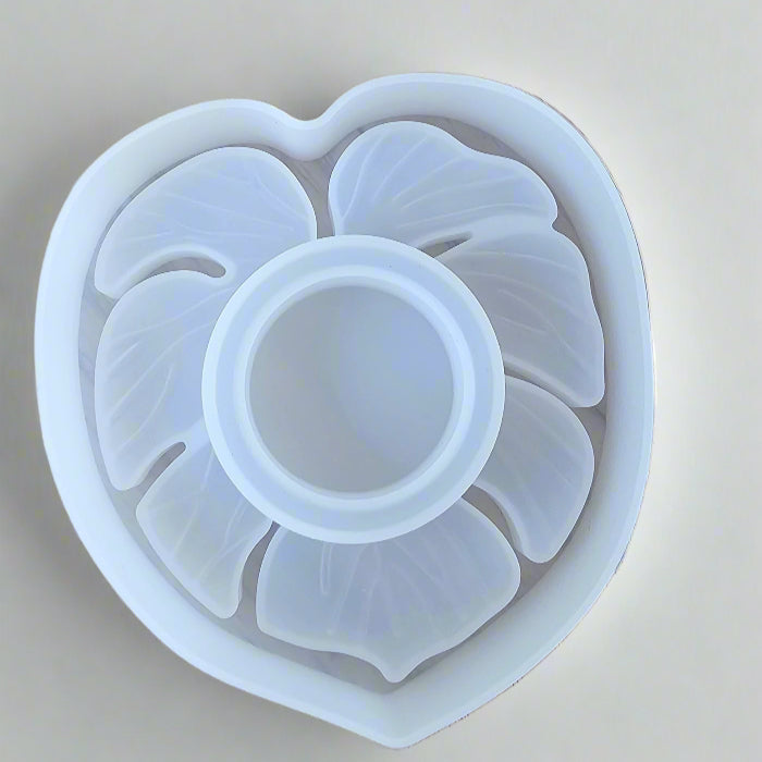 Leaf shape tea light Candle stand - Design 1