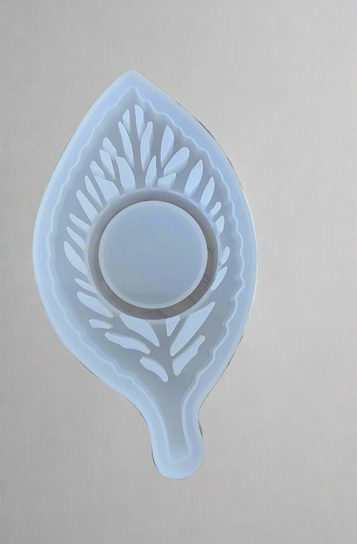 Leaf shape tea light Candle stand - Design 2
