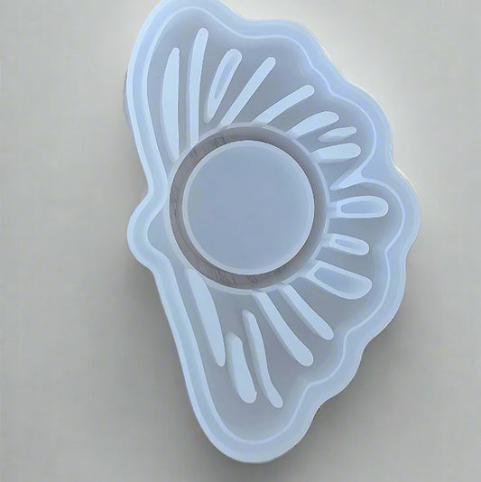 Leaf shape tea light Candle stand - Design 3