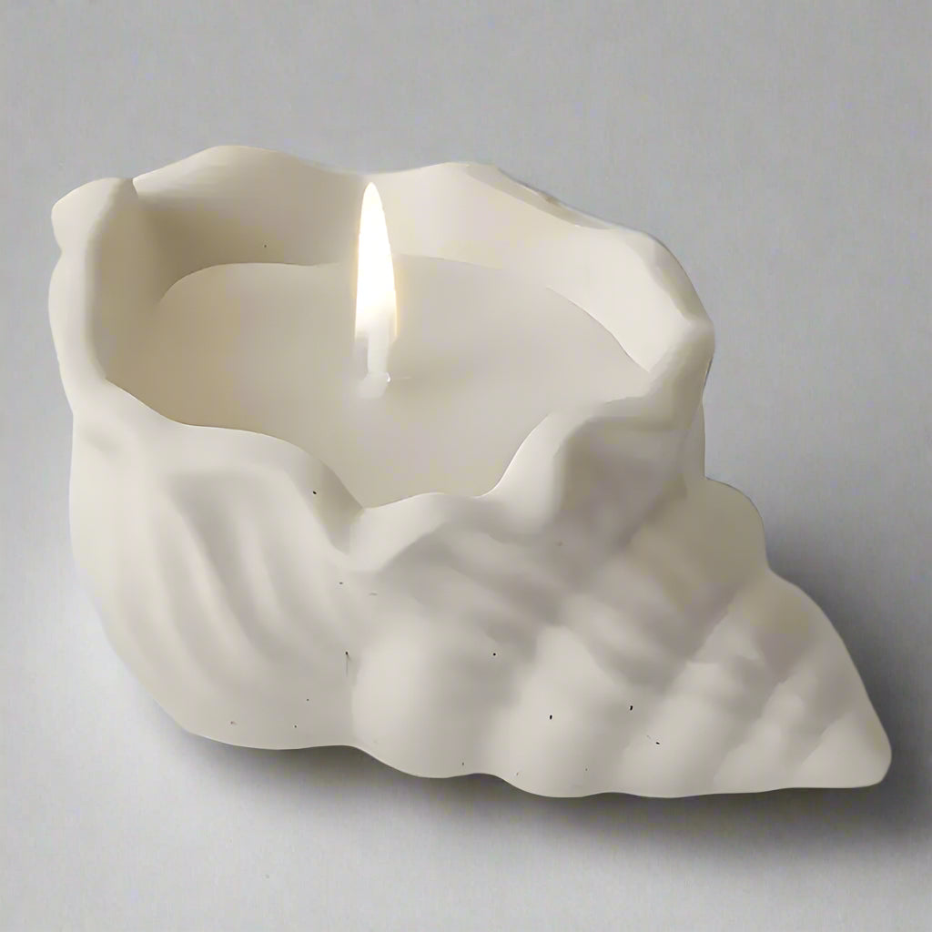 Conch Shell Silicone Mold for Flowerpot, Candle Jar, Jewelry Tray, and Home Decor