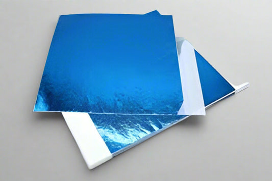 Blue foil Sheet (15x15cm)