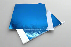 Blue foil Sheet (15x15cm)