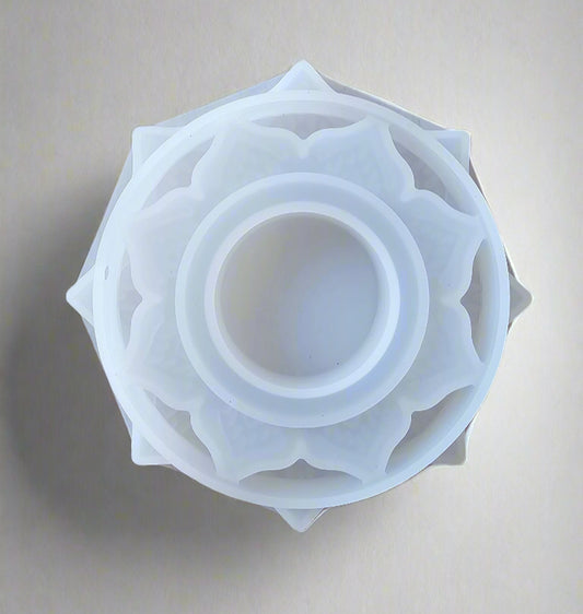 Lotus tea light/ candle holder mould