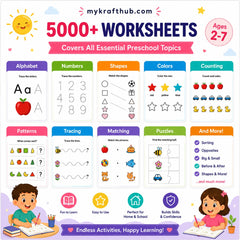 Preschool Worksheet Bundle Life Time