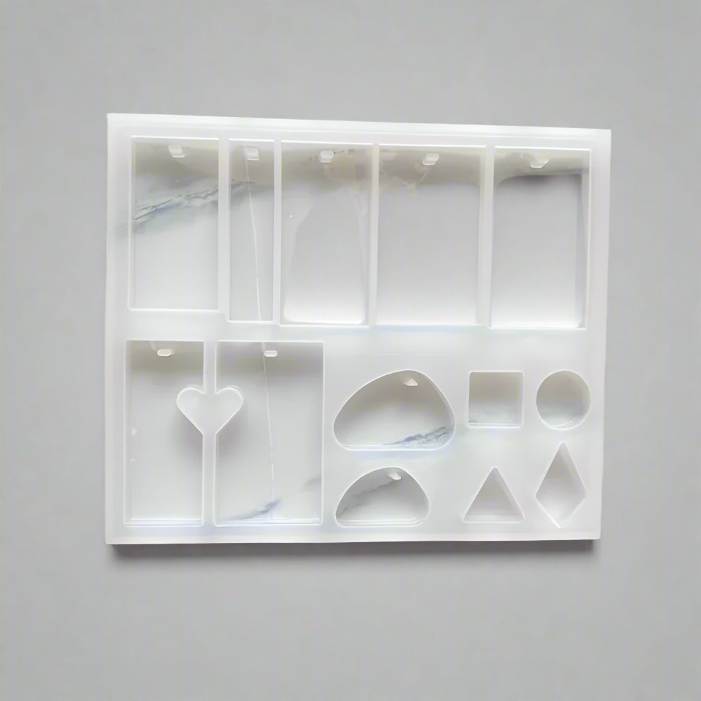 Rectangle keychain Pendant & Jewellery Mould