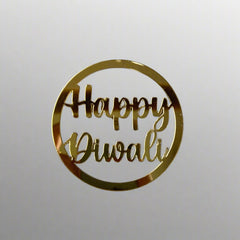 Happy Diwali Acrylic Cut out