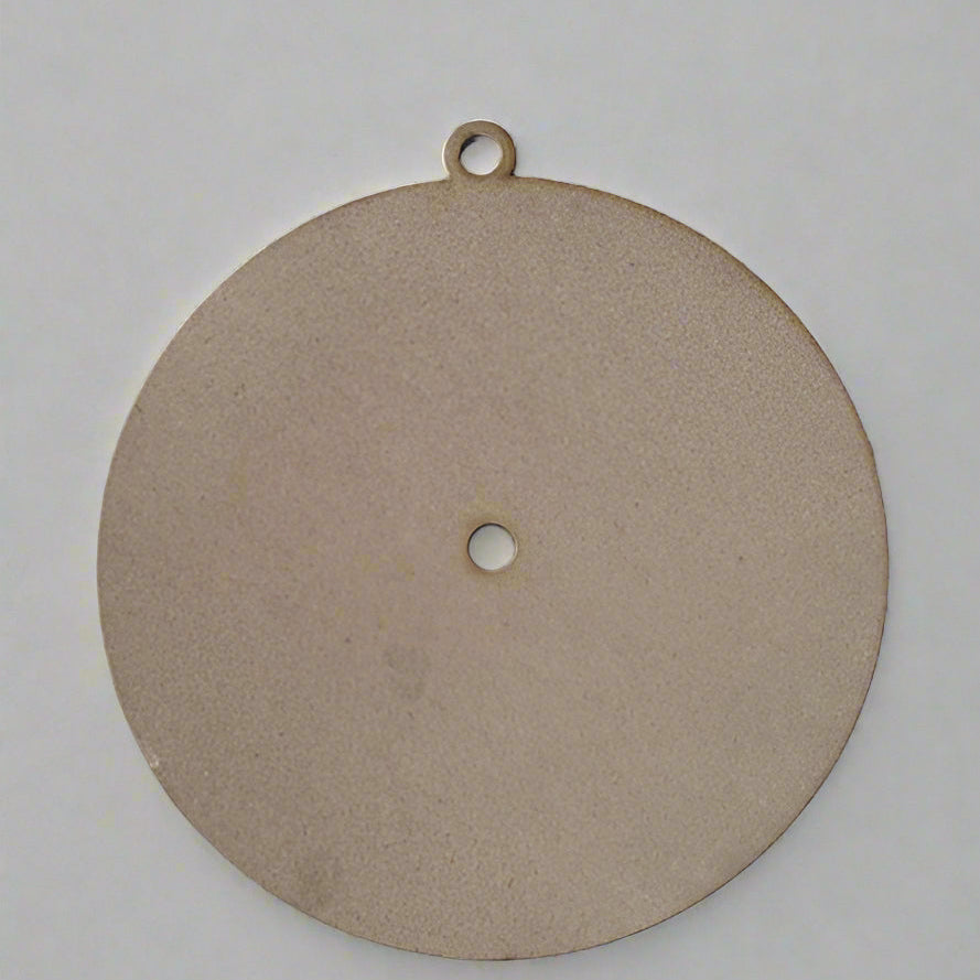 MDF Clock Base With Ring Hole for hanging