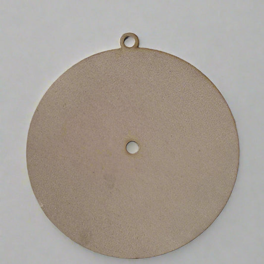 MDF Clock Base With Ring Hole for hanging