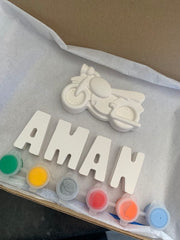 Custom DIY Name Painting Kit for Kids
