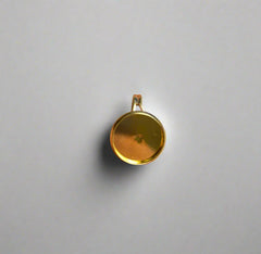 Gold Round Ring Bezel