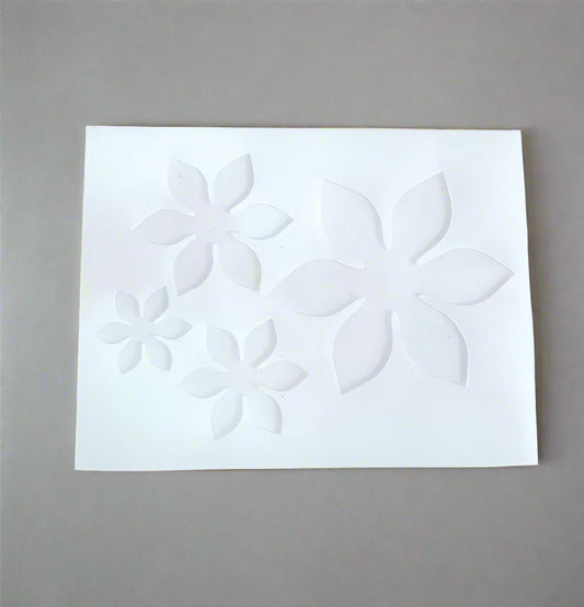 4 Cavity Flower mould