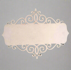 Designer MDF name plate base