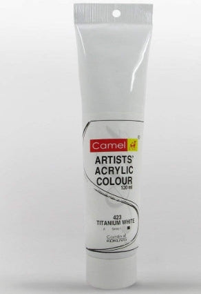 Camel Artist Acrylic 120Ml SER1 423 Titanium White