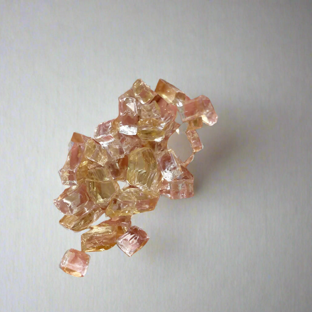 Fire Pit Glass - Gold