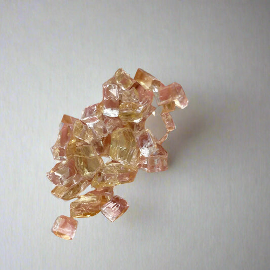 Fire Pit Glass - Gold