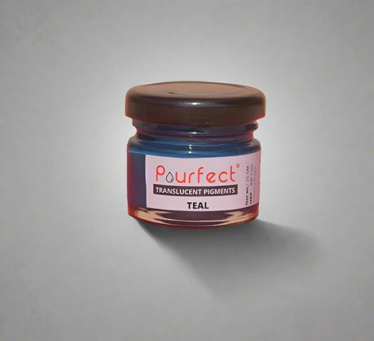 Pourfect Teal (Translucent pigment paste) - 25gm