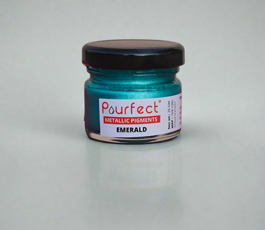 Pourfect Emerald (Metallic pigment paste) - 25gm