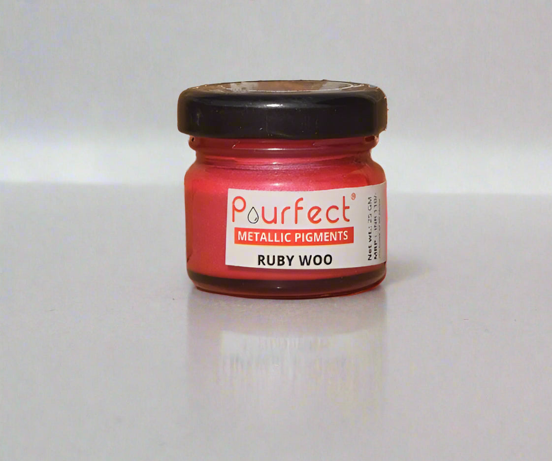Pourfect Ruby Woo (Metallic pigment paste) - 25gm