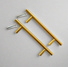Plain Tray Handles - Gold