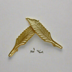 Leaf Metal tray handles