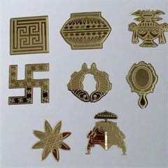 Acrylic Ashta Mangal Cutting
