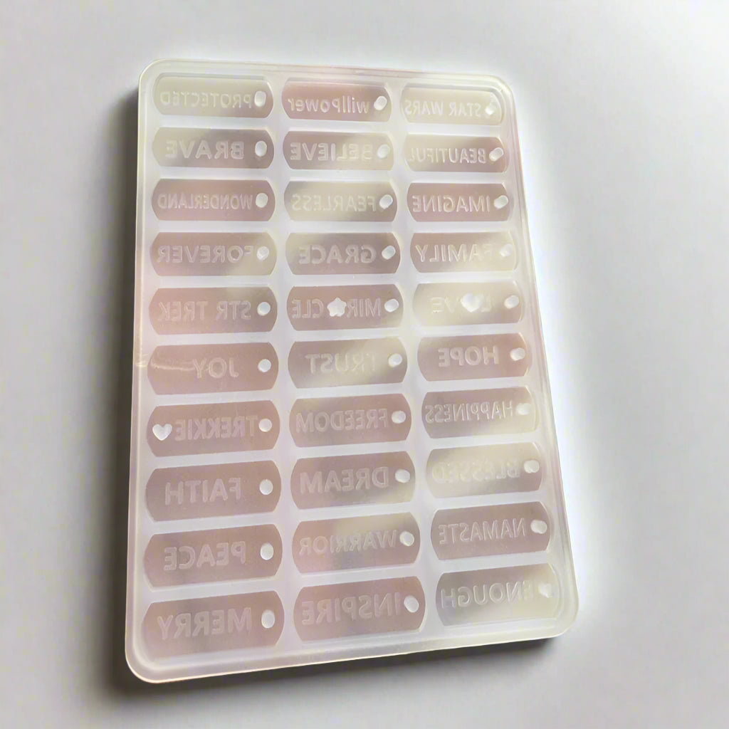Pendent Word Mould
