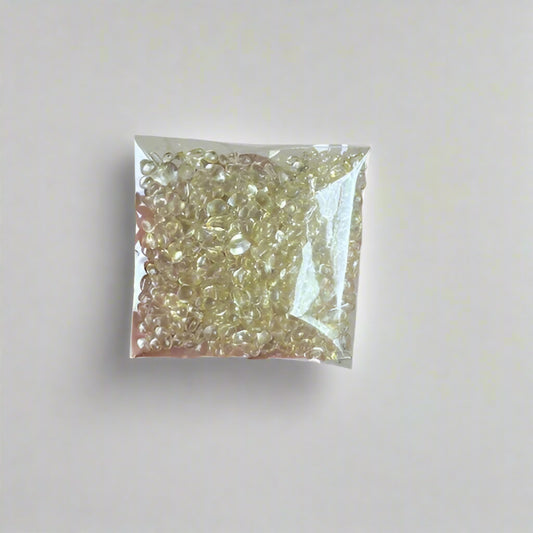 Coloured Pebble - Gold
